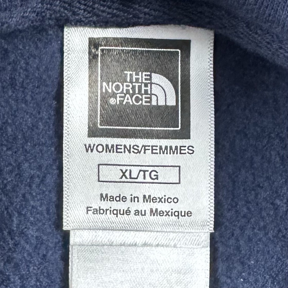 The North Face Women's XL Navy Logo Pullover Hoodie Sweatshirt Outdoors Walking - Picture 6 of 10